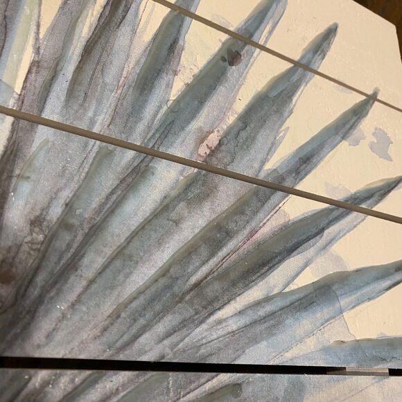 Wendy Bellisimo Home Petticoat Palm Frond Tropical Wooden Home Decor Wall Art - Picture 4 of 8